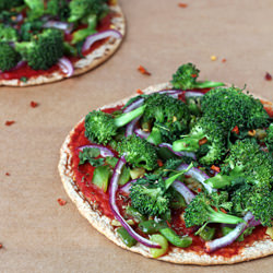 Mini Veggie Pizza