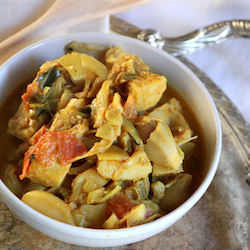 Green Jackfruit Curry