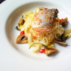 Salmon & Sage Pasta