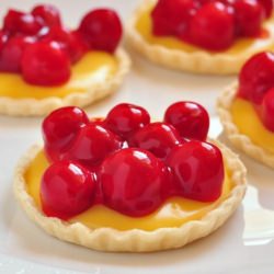 Cherry Vanilla Tarts