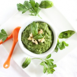 Arugula Walnut Pesto