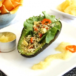 Hemp Hearts Avocado Salad