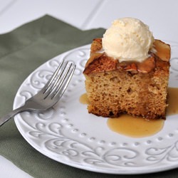 Brandied Apple Cake