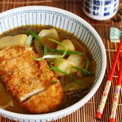 Chicken Katsu Curry Soba