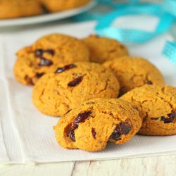 Carrot Almond Cranberry Muffin Cookies