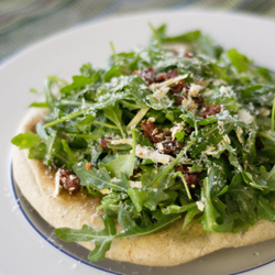 Herbed Flatbread Pizza