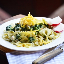 Spinach Farfalle