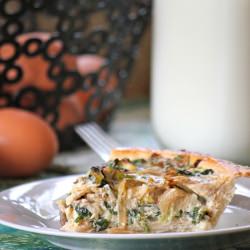 Vegetable Invasion Quiche