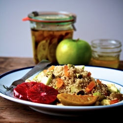 Salt Pickled Lime Quinoa Salad