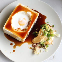 Tofu with Hot Spring Egg