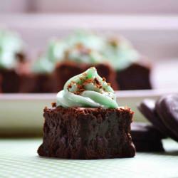 Grasshopper Brownies