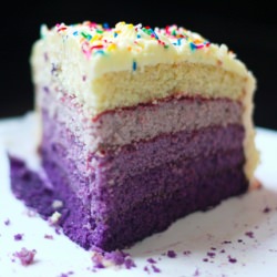 Purple Ombré Cake