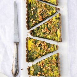 Spinach Goat Cheese Tart