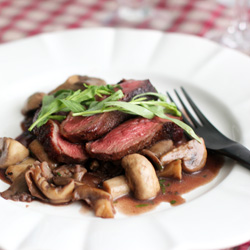 Duck Breast in Wine Sauce