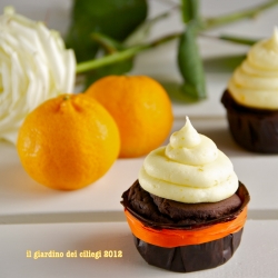 Cocoa & Mandarin Cupcakes