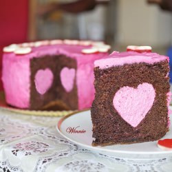 Chocolate Cake & Strawberry Mousse