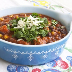 Black Bean Chicken Chili