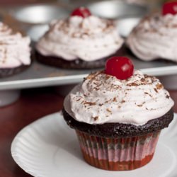 Chocolate Cherry Cupcakes