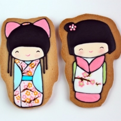 Kokeshi Cookies