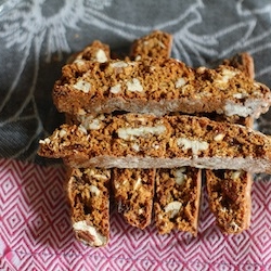 Oatmeal Raisin Biscotti