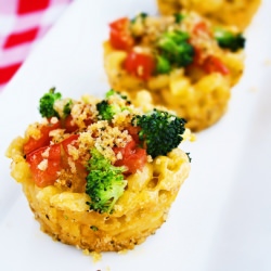 Roasted Vegetable Macaroni & Cheese