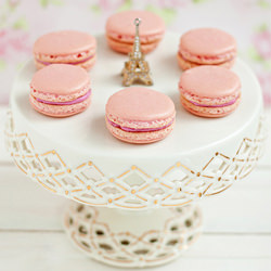 Cherry Macarons