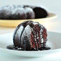 Dark Chocolate Bundt Cake