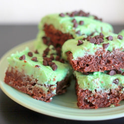 Mint Chocolate Brownies