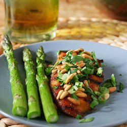 Balsamic Chicken with Pine Nuts