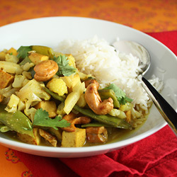 Cauliflower & Cashew Curry