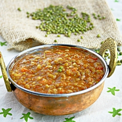 Green Moong dal Subzi