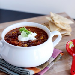 Very Vegetarian Chili