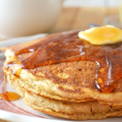 Whole Wheat Oatmeal Pancakes