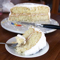 Lemon Coconut Cake