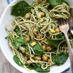 Lemon & Chickpea Pasta