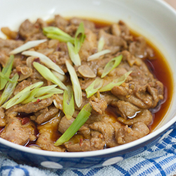 Steamed Pork in Shrimp Paste