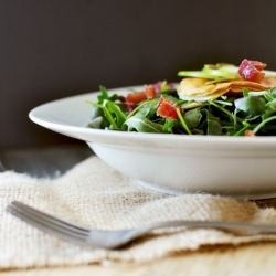 Arugala Mint Salad + Spicy Pepitas