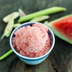 Watermelon And Lemongrass Sorbet