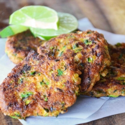 Zucchini Parmesan Fritters