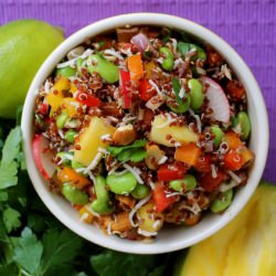 Coco Lime Quinoa Salad