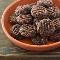 Raw Brownie Bites