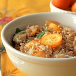 Farro Salad with Kumquats