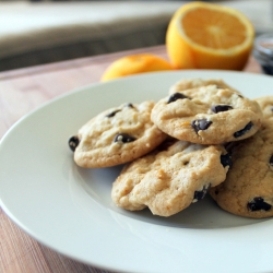 Orange Chocolate Chip Cookies