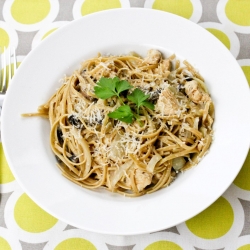 Brown Butter Chicken Linguini