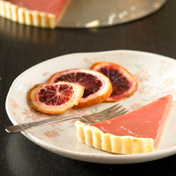 Blood Orange Curd Tart