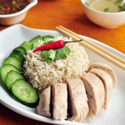 Hainanese Chicken Rice