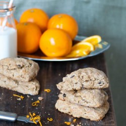 Orange Raisin Scones