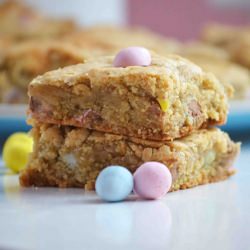 Cadbury Mini Egg Blondies