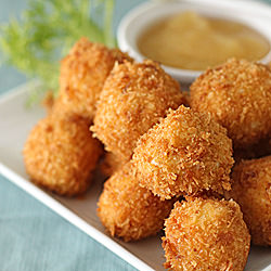 Egg, Onion, and Apple Croquettes