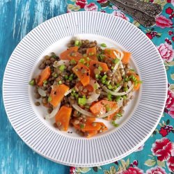 Lentil Salad with Carrot